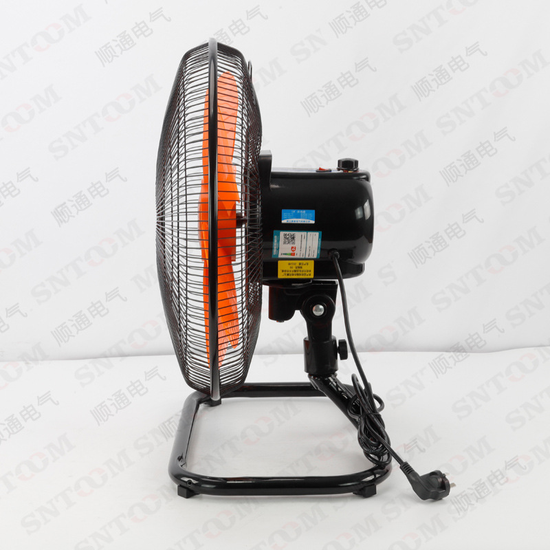 趴地扇家用落地台式大功率商用工D业风扇强力电风扇摇头爬地扇