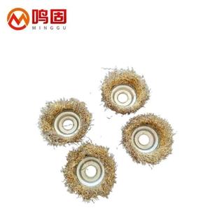 鸣固LC8205除锈钢丝刷角磨机钢丝轮磨光机抛光打磨碗型钢丝轮刷子