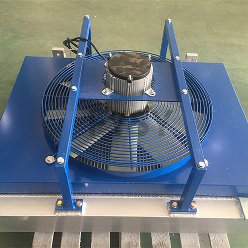 改装工程机械空压机特殊设备换热器带风罩电机耐高温配件厂家定制