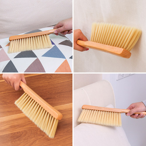 扫床刷软毛床上扫尘刷家用卧室刷床大笤帚毛刷扫沙发地毯刷子可爱
