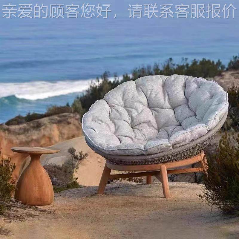 柚木室外沙发别庭院设计师桌椅阳台椅板户外墅创意懒藤人465样房,住宅家具,户外沙发,淘宝优惠券,粉丝福利购,淘宝优惠卷