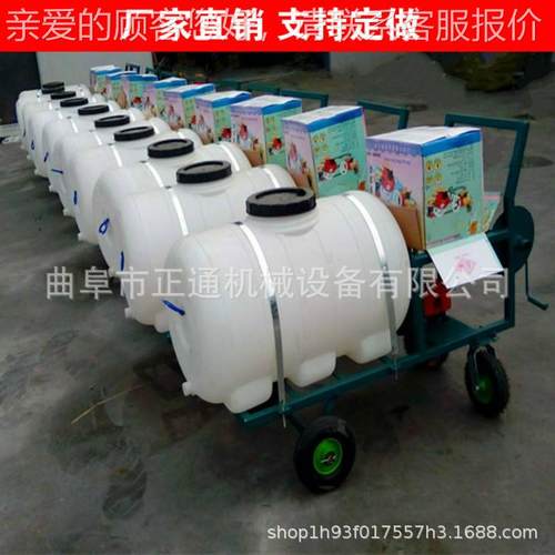 虫除草打药杀喷雾 轮四推车打药569机机 拉管作业高压喷枪农田打