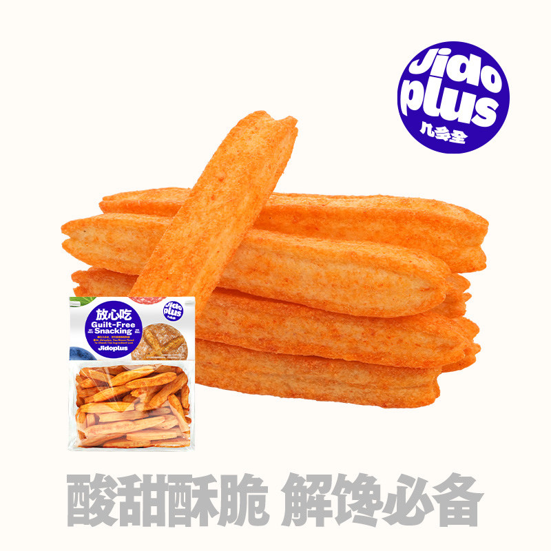 黑色经典几多全鲜食零食番茄味土豆条休闲膨化零食长沙特产解馋图片