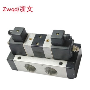 Q25D2C 6分DN20 L25二位五通双电控1寸换向阀 L20 电磁阀Q25D2C