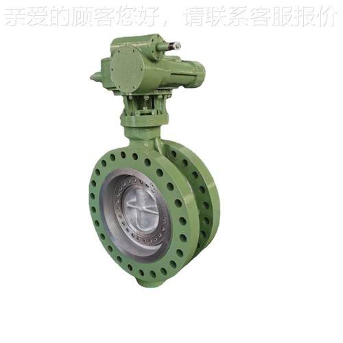 美标蝶阀D 33H600L DN600三4偏心56金属硬密-封美标法兰蝶阀