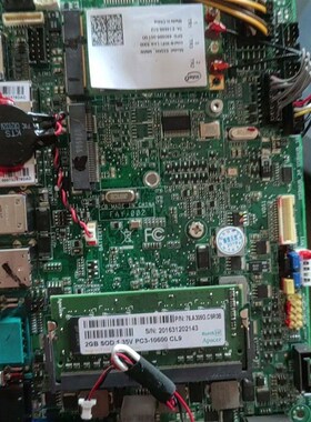 工控主板,主板处理器N2807,双核4线程,包好。功能和