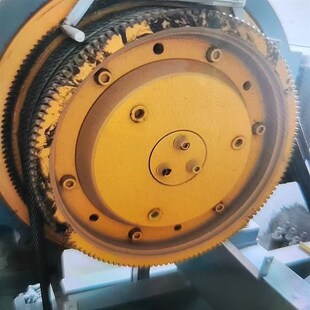 A2配件 10齿盘一体主机轮T 适用于广日电梯无齿轮主机曳引轮400