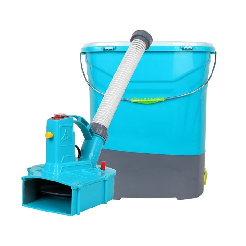 背负式施肥桶农用追肥器背负x式点肥溜肥撒肥放肥料手动下化肥机