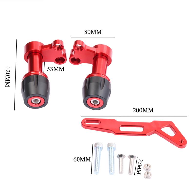 适用赛科龙RT3C/RT3踏板车改装排气管防摔棒胶 P睿途250加强保护