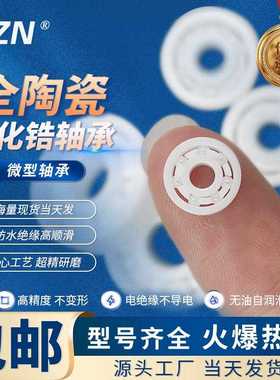 微型氧化锆全陶瓷轴承MR148 8144 8143.5 MR85 582.5 582 MR115