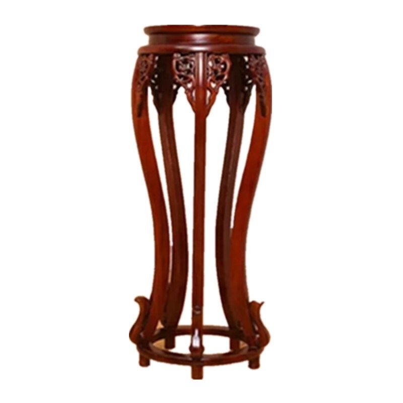 花架实木客厅中式仿古家具多层落地仿红木花架四方形花几盆景架子