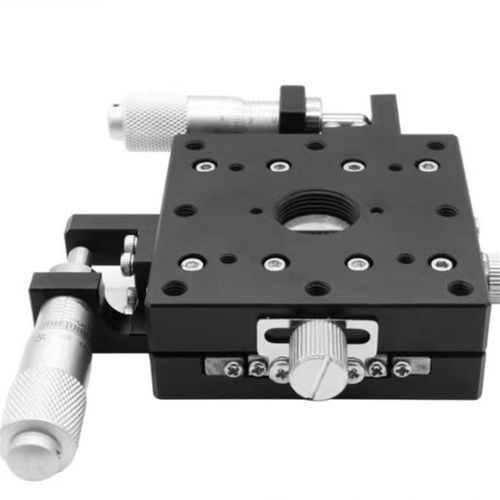 手动位移台 交叉滚子X/XY轴滑台XCRS/XYCRS40/L60/80/100/120-CR