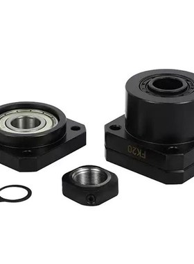 LEB01/11/12-6/8/10/12/15/20/25/30圆形丝杠支座组件丝杆支撑座