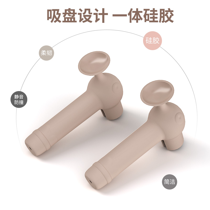 硅胶门把手防碰撞保护套窗户把手防撞F防静电玻璃门缓冲垫门手把