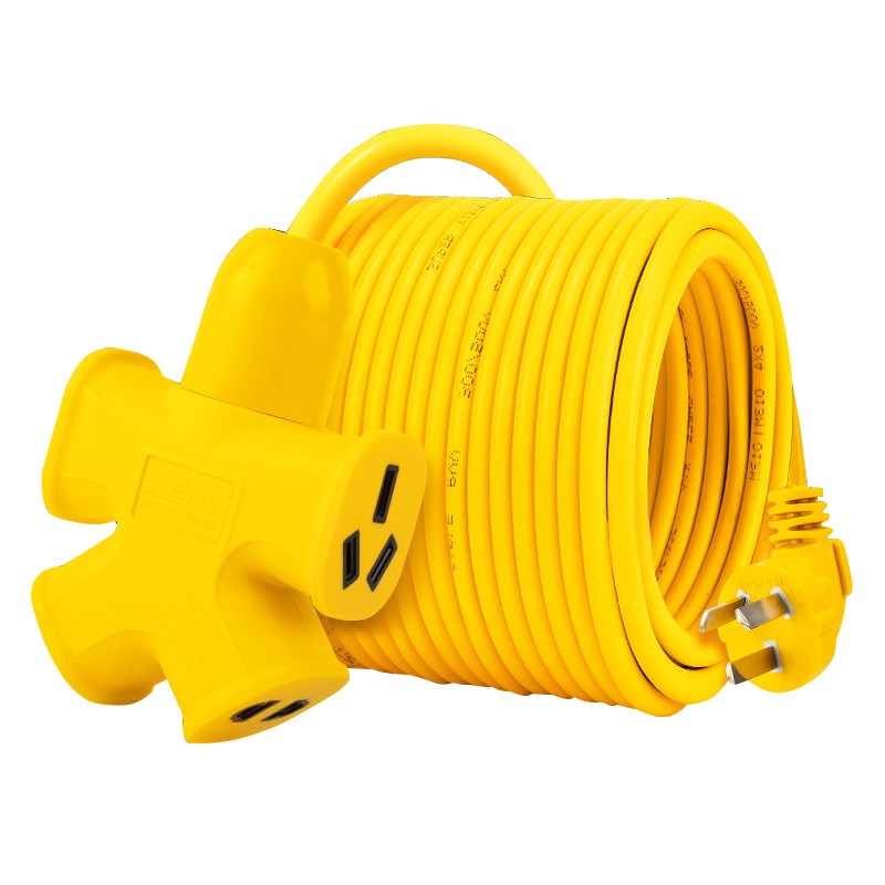 纯铜芯电缆线2芯2.5 4平方户外D防水电线软线电源家用护套线延长