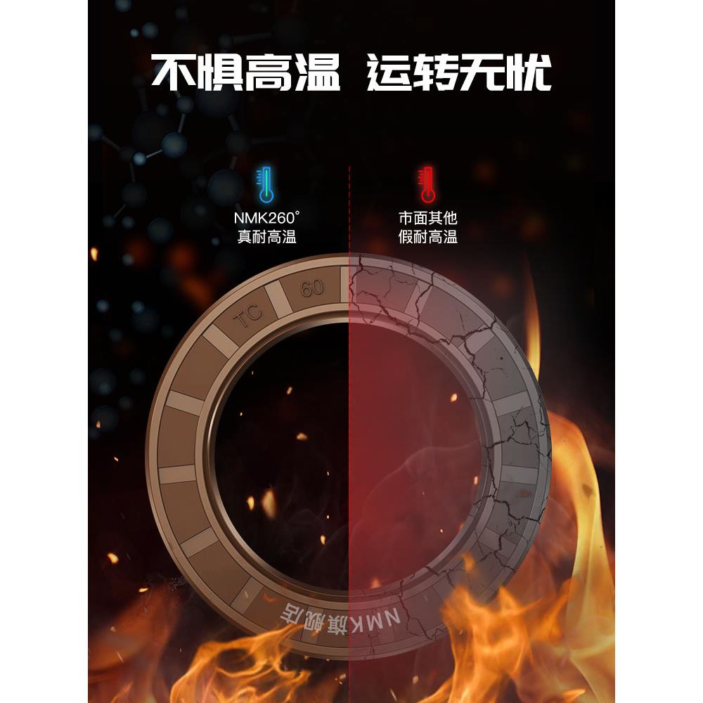 氟胶TC骨架油封180*200*205*210*215*220*12*13*15*16*18耐高温FB