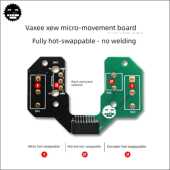 Vaxee新微动热插拔按钮板热插拔微插拔板