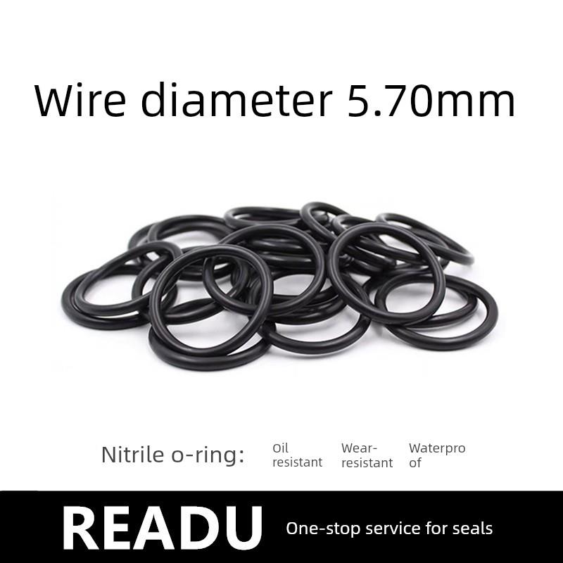 丁腈O型圈NBR外经28-680线径5.7MM耐油耐磨圆形通用密封件