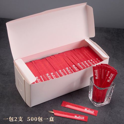 喜庆牙签婚礼牙签独立包装牙签酒店餐厅打包牙签便携式卫生牙签