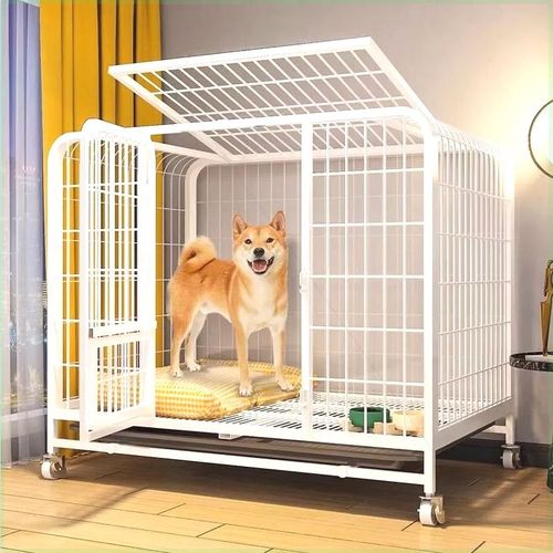 狗笼子中型小型犬大型室内带厕所一体柴犬柯基狗窝宠物笼狗狗围栏