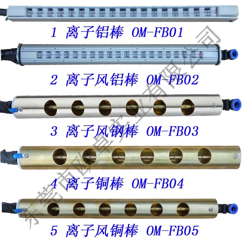 FS-008印刷薄膜离子铜棒消除静电铜棒快速静电消除棒除离子风棒