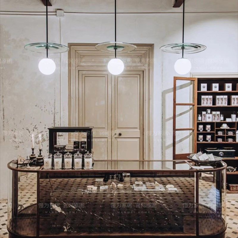 慢为家居中古墨尔本别墅飞碟吧台餐厅卧室床头泡泡客厅书房吊灯具,家装灯饰光源,床头/玄关/吧台/过道吊灯,淘宝优惠券,粉丝福利购,淘宝优惠卷