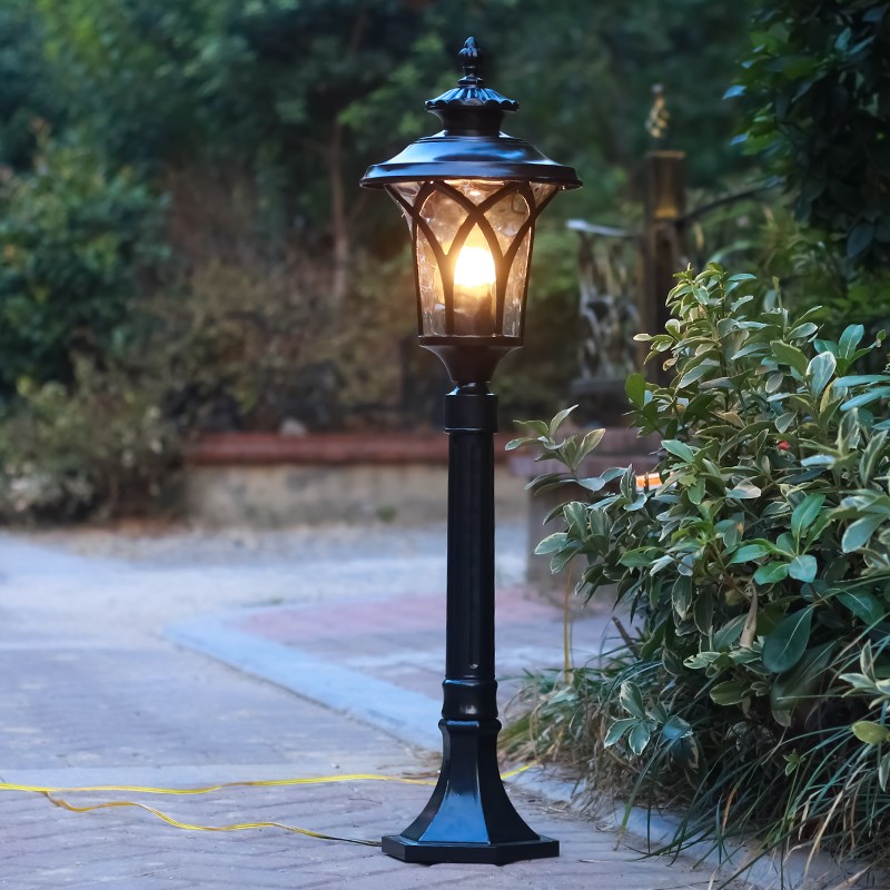 裕见草坪灯防水灯 庭院灯路灯户外灯 室外M灯草地灯路灯景观立柱