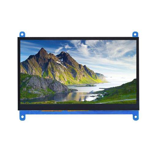 7寸LCD HDMI显示屏 显示器 2/3/4代 B型 兼容树莓派 1024*600高清