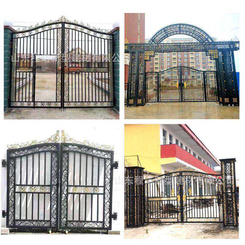 铁艺大门定制小区别墅庭院欧式双开平移村头凯旋门美丽乡村大门,基础建材,其它,淘宝优惠券,粉丝福利购,淘宝优惠卷