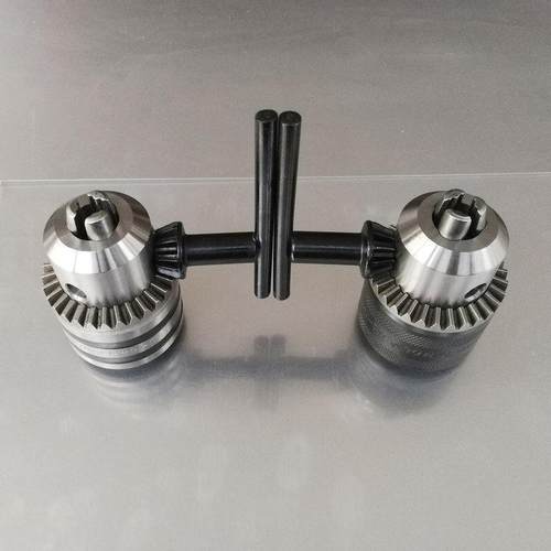 手电钻附件台钻B刻字磨头Jt自紧三爪夹键钻卡盘