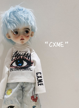 CXME 0B22 OB24嘎子ZSIGA小布BLTHE娃衣T恤宽松日常休闲风潮流C4A