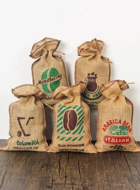 咖啡摆件软装展厅橱柜橱窗咖啡厅售楼处飘窗客厅样板间咖啡豆袋装