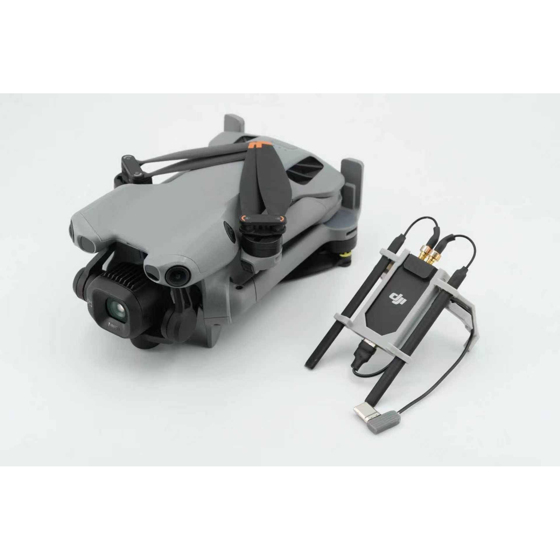 ILEI DJI mini5pro4G模块下置安装支架 免拆装支架 免拆装数据线图片