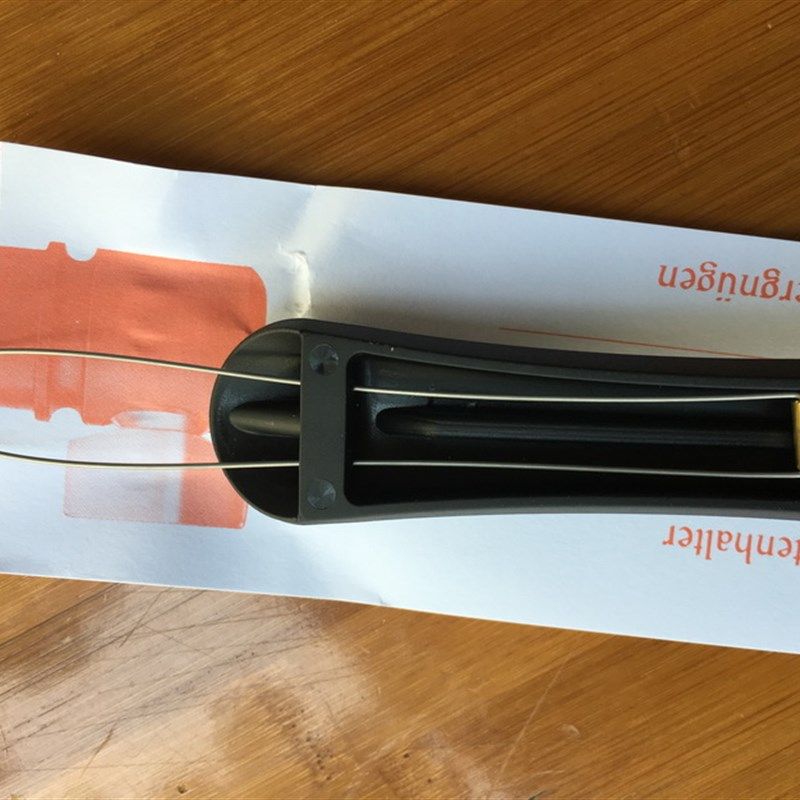 uiu  大提琴拉弦板一体大提琴系弦板 拉板 钢丝尾绳