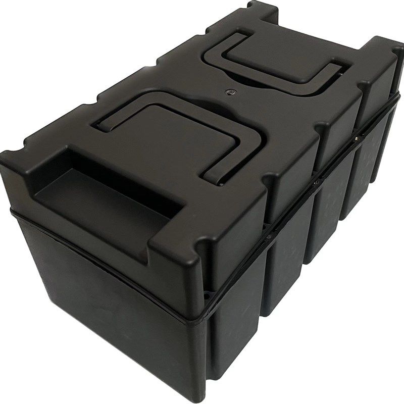 电动三轮车加厚电池盒铅酸盒子塑料盒子加厚通用