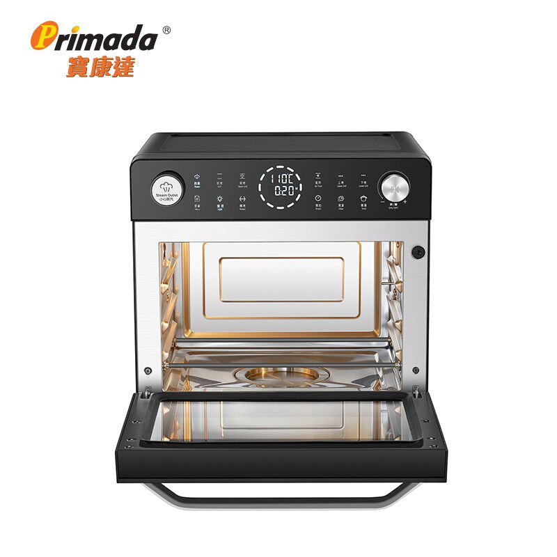 id宝康达香港蒸烤箱一体家用台式小型烤箱L空气炸