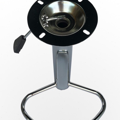 周铁艺工厂喇叭盘底盘385mm410mm450mm500mm550mm酒吧椅配件