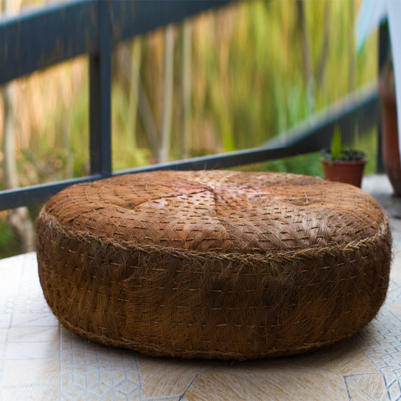 纯山棕手工蒲团打坐垫禅修家用礼佛静坐冥想修行地上日式跪拜磕头