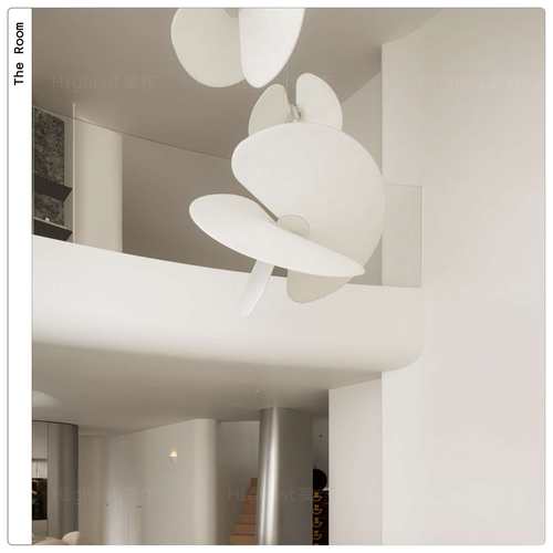 ?Levante创意挑空别墅复式客厅吊灯设计师餐厅灯loft现代蚕丝灯