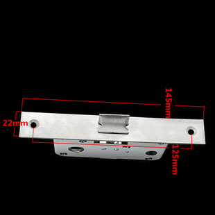 6530断桥锁 阳台门锁6525 断桥铝塑钢门锁 无钥匙无锁孔通道门锁