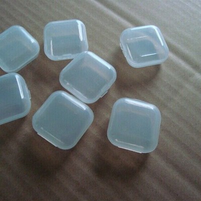 自主开模 隔音耳塞收纳盒 半透明 方形耳塞盒 方盒 小盒子 塑料盒