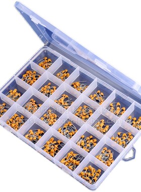 电子元件包 独石电容包 盒装 24种常用 共480只 10pf-1uf 101/683