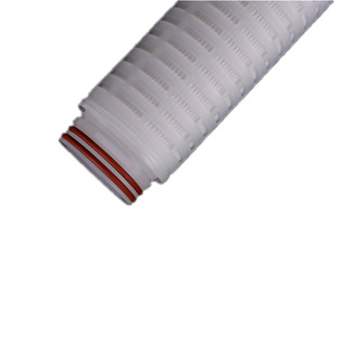 1um 0.45 40寸微孔膜折叠滤芯222插口高阶低阶翅片三角尖0.1 0.22