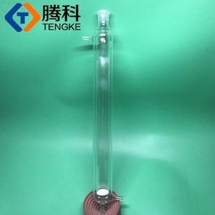 400实验室玻璃层析柱 层析柱夹套过滤柱大孔吸附树脂吸附用内径30