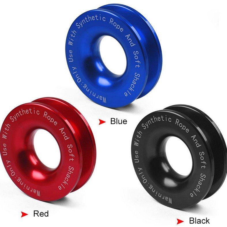 含税 Recovery Ring 45,000lbs Winch Rope抢夺恢复环