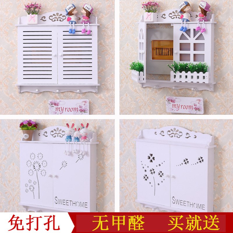 电表箱装饰画免打孔配电箱客厅电闸箱开关装饰盒电表箱遮挡箱