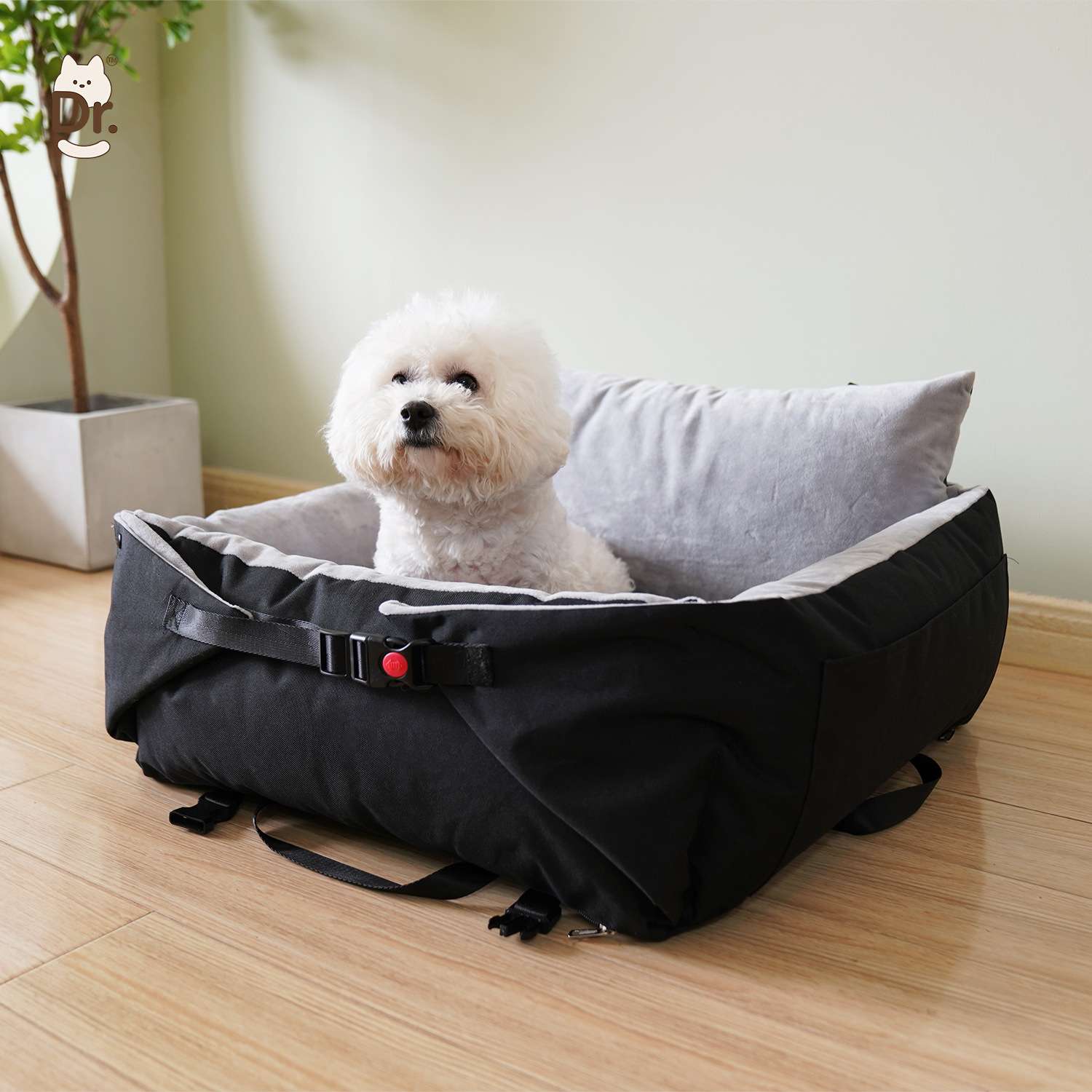 车载狗窝中小型犬坐垫四季外出旅行便携宠物窝安全座椅车内狗窝