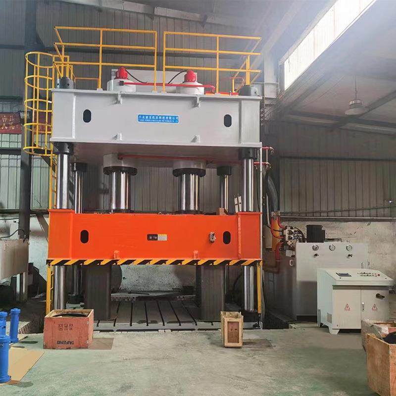 1000吨四柱油压机单动薄板拉伸液压机精密伺服液压机双缸液压机