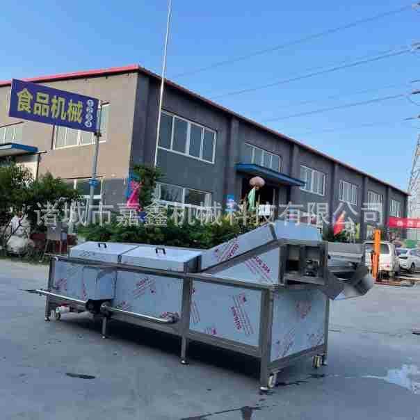 新鲜人参高压清洗机大型中药材桑螵蛸气泡洗泥机药材清洗机