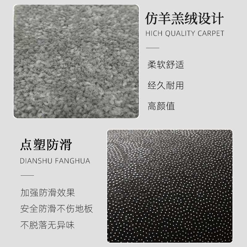 儿童地毯阅读区椅子防滑地垫书房书桌学习桌客厅卧室床边垫子